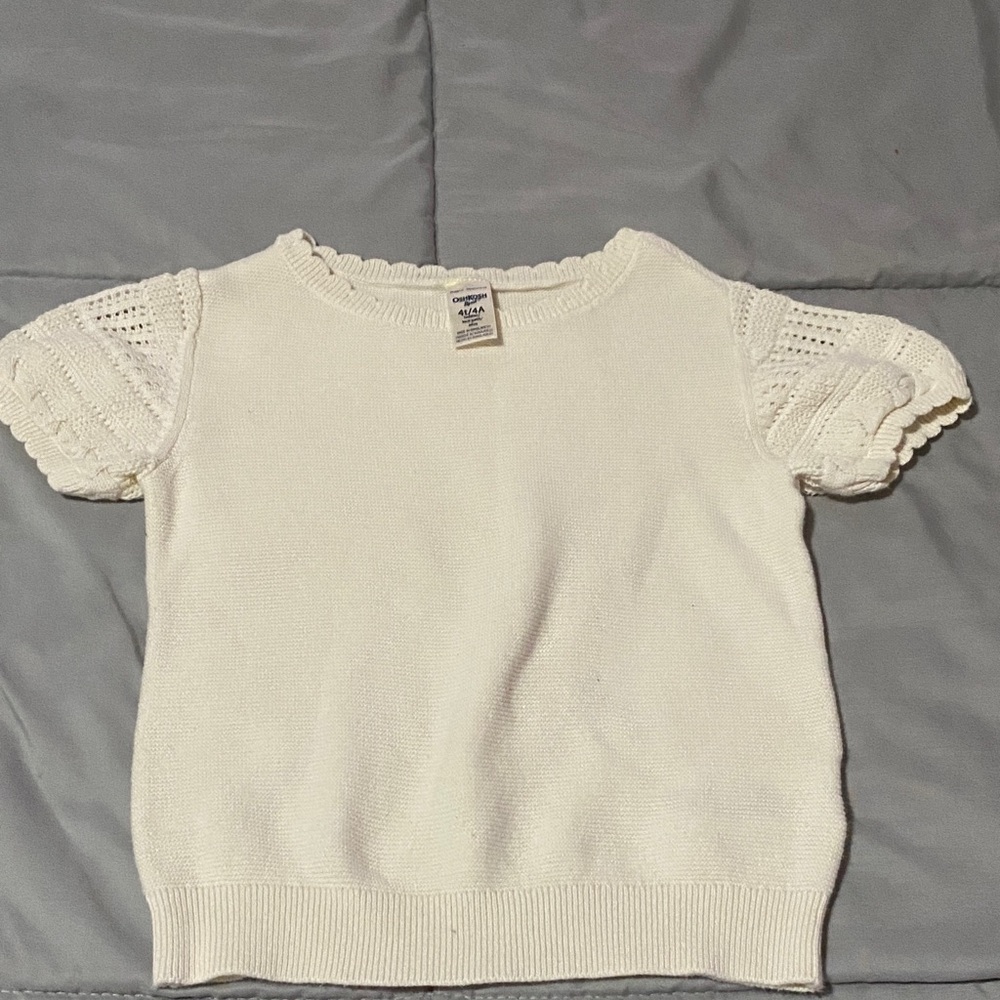 OshKosh B'gosh Cream Knit Sweater